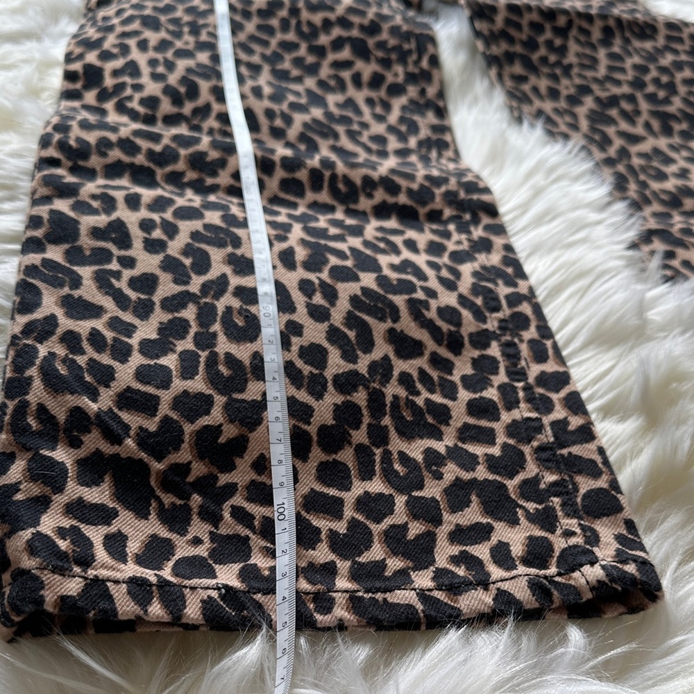 Reformation Black and Tan Animal Print Pants - Picture 8 of 12